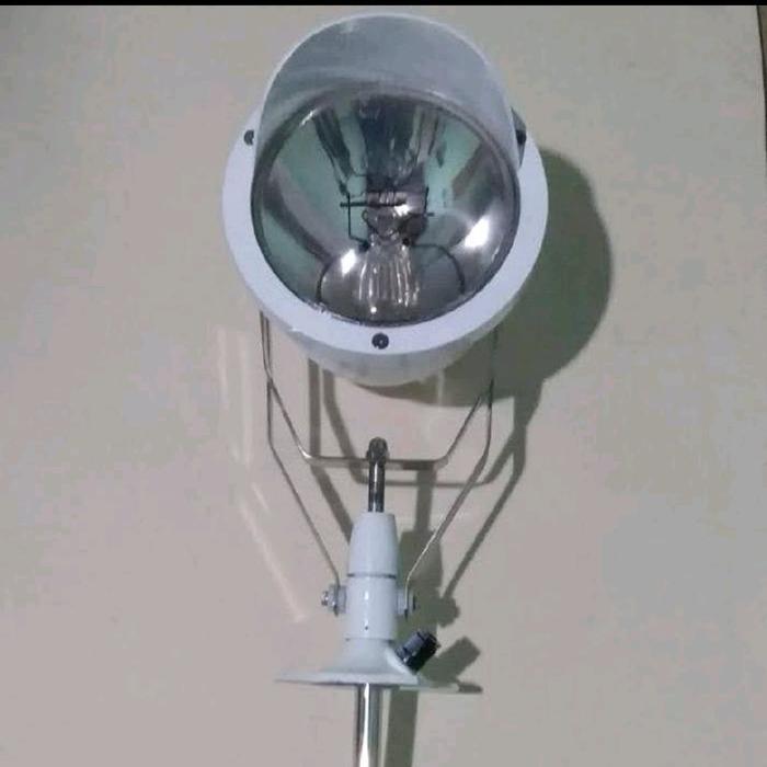 lampu sorot kapal ukuran 8inch 1000watt+komplit bohlam sorot