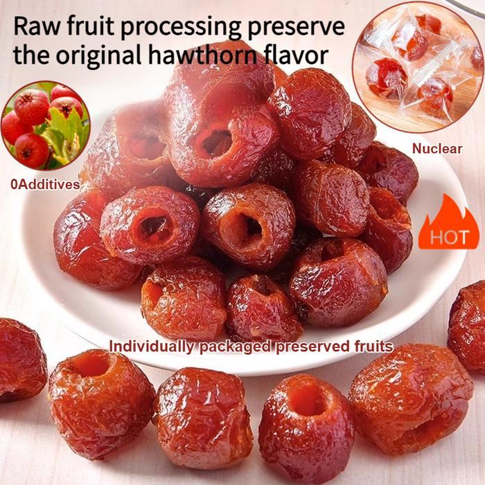 250g Buah hawthorn kering halal/Hawthorn Kering/Freeze Dried 100% Buah Asli Kering Snacks/camilan