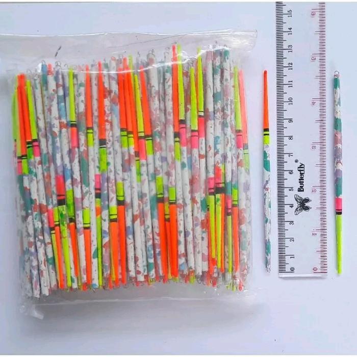 Pelampung pancing jarum kawat 12 cm Umpan