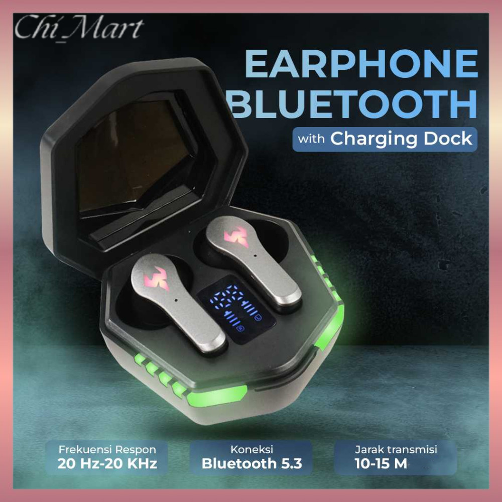 NEOS Earphone Bluetooth 5.3 TWS Earbuds Gaming Surround Sound - N35