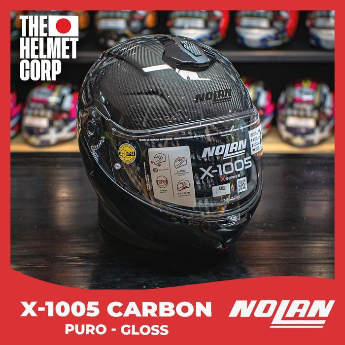 NOLAN X1005 ULTRA CARBON PURO MODULAR FLIP UP HELMET ORIGINAL CARBON