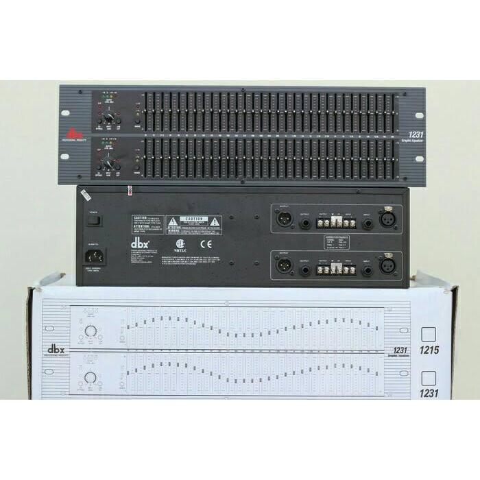 EQUALIZER DBX-1231 EQUALIZER DBX 1231 EKUALISER DBX-1231