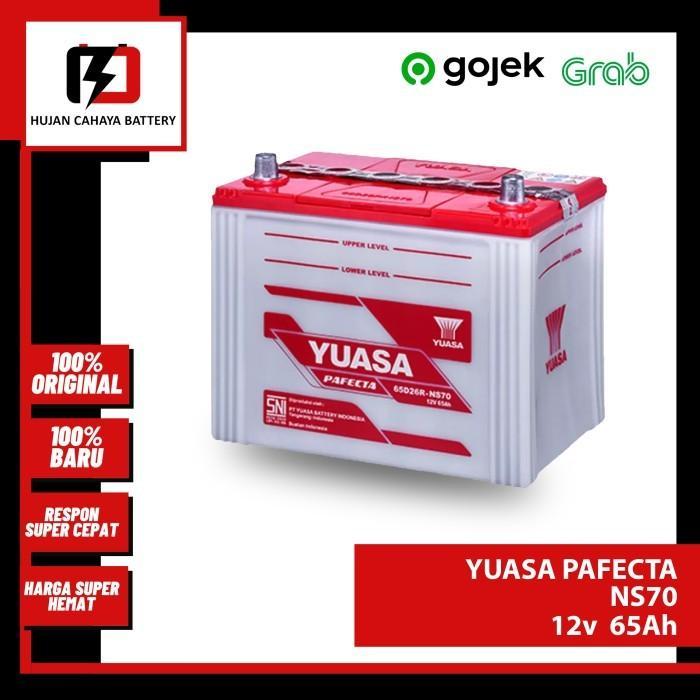 Aki Mobil YUASA PAFECTA NS70 / NS - 70 / NS 70 - Aki Mobil CHERY TIGGO