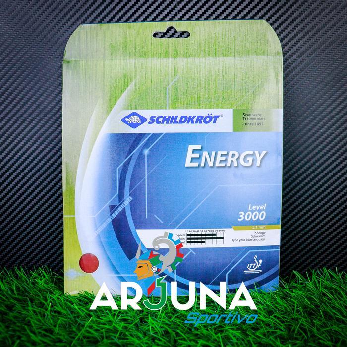 DONIC SCHILDKROT ENERGY LEVEL 3000 Karet Rubber Bet Bat Bed Pingpong