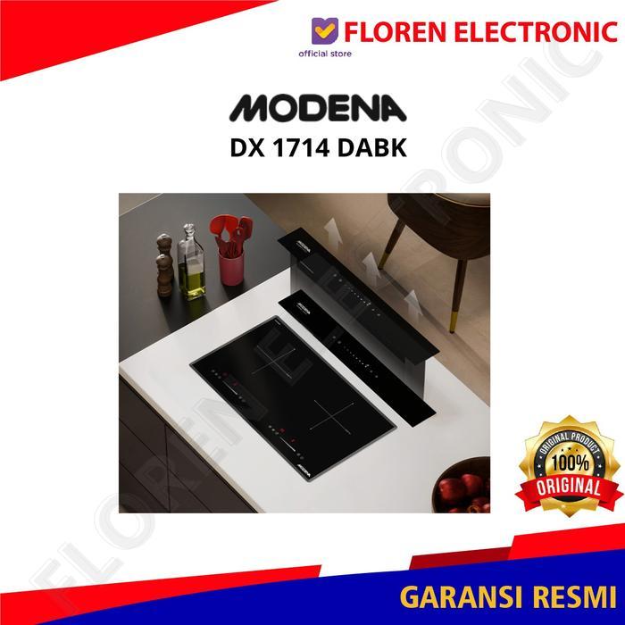 Promo Modena Dx 1714 Dabk Downdraft Hood Dx1714Dabk Cooker Hood Modena Touch Control 4 Speed