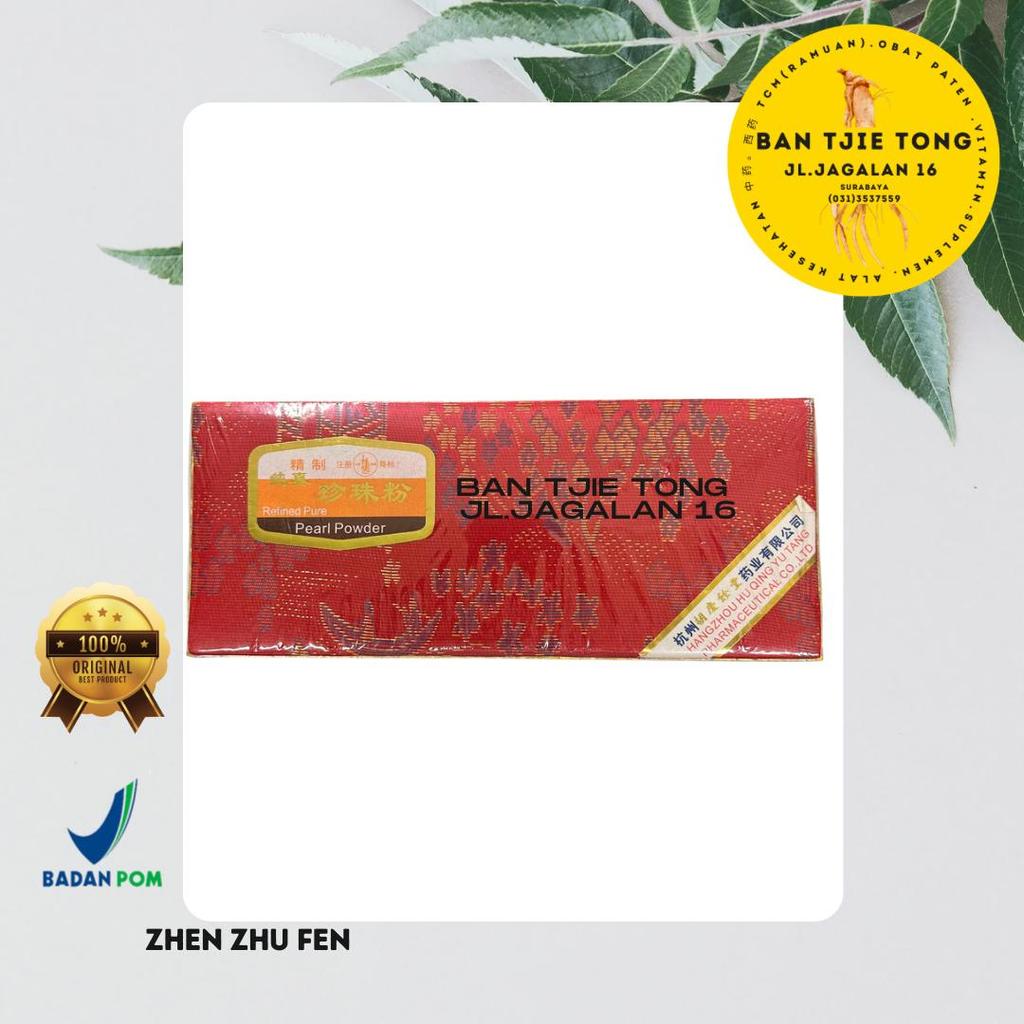 Zhen zhu fen - bubuk mutiara - mencerahkan kulit