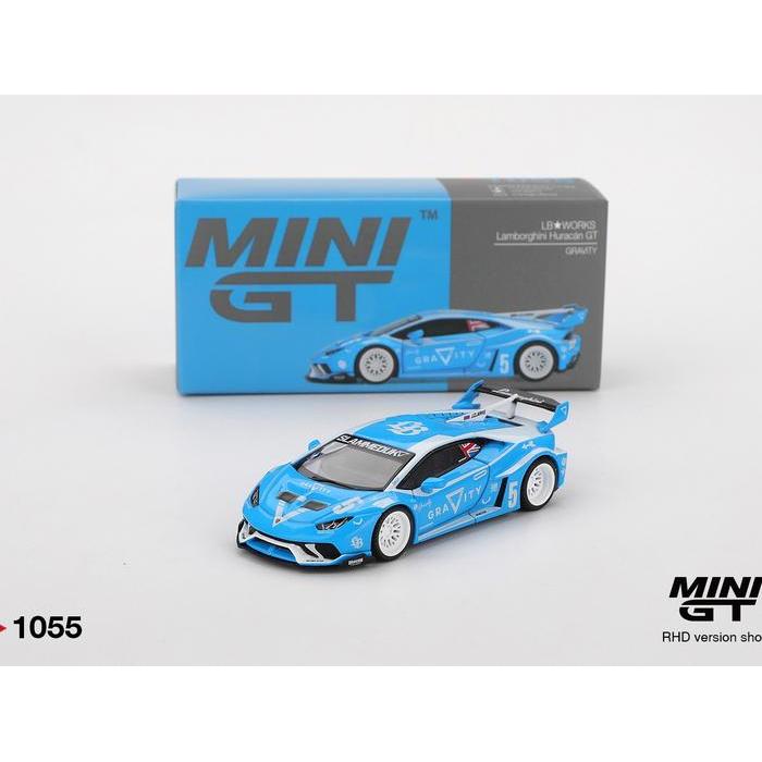 MiniGT 1055 - LB WORKS Lamborghini Huracan GT GRAVITY - Diecast Mobil Model Miniatur Scale Car