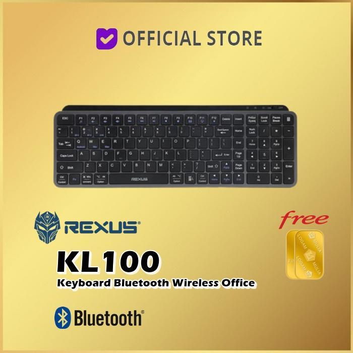 REXUS KL100 KL150 KL200 KEYBOARD OFFICE WIRELESS BLUETOOTH DUAL MODE KL 100 KL 150 KL 200
