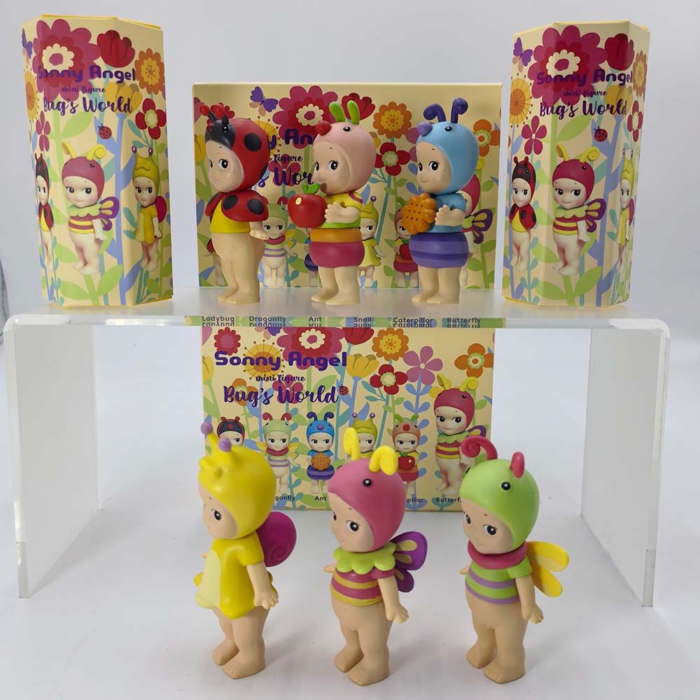 Sonny Angel Blind Box Bug's World Series Mini Anime Figures Ornaments Dolls Fans Children Christmas