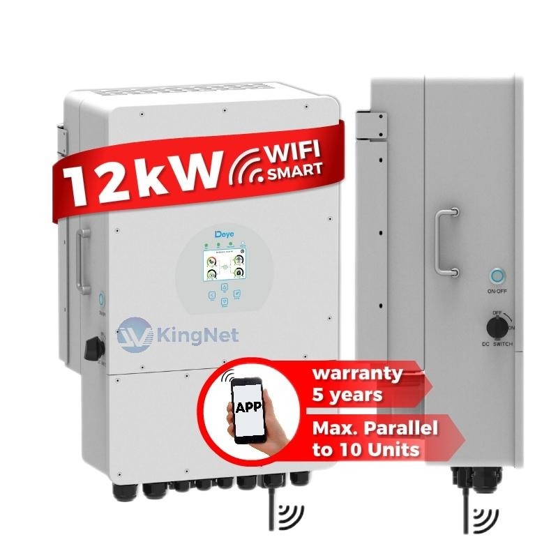 . Deye Eu Warehause Hybrid Solar Inverter Lp3 Deye 12Kw 10Kw 8Kw 3 Phase On Grid Hybrid Solar