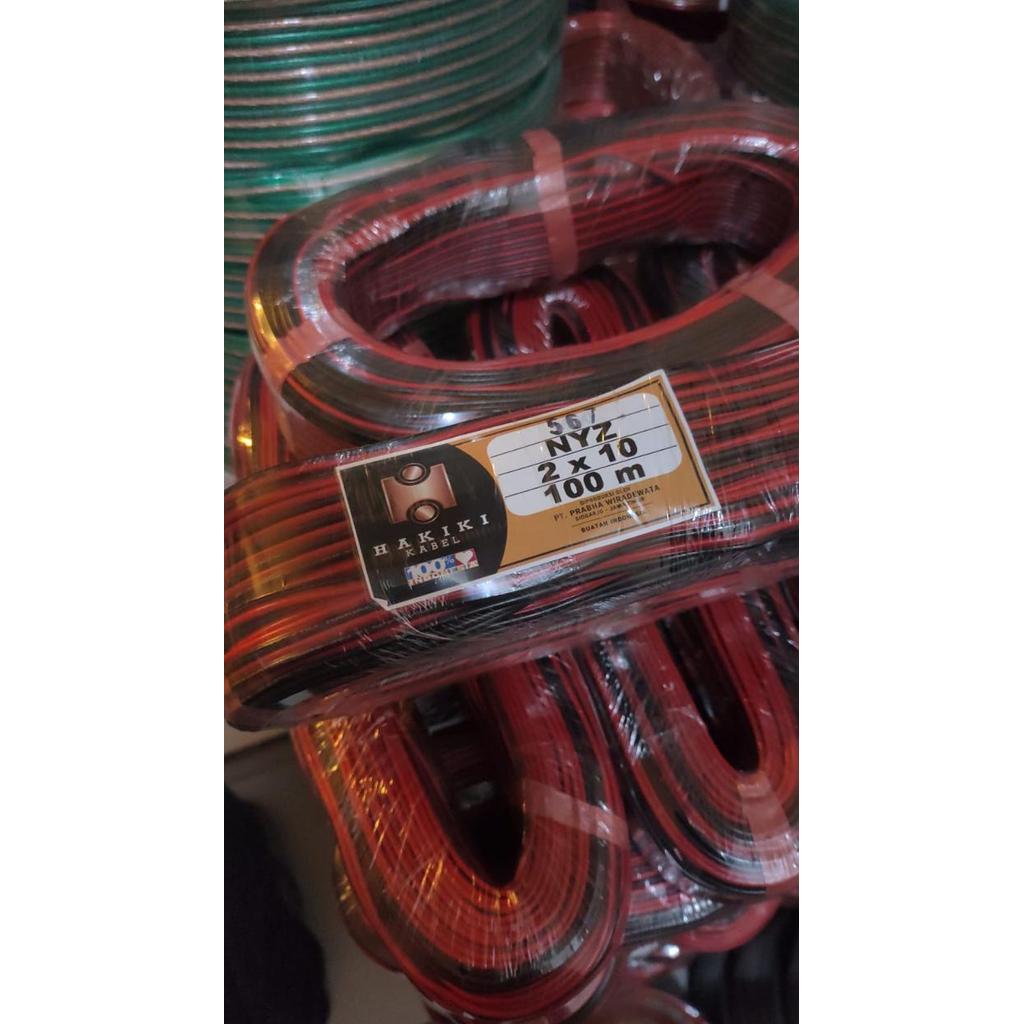 Hakiki Kabel Serabut Nyz 2X10 100M