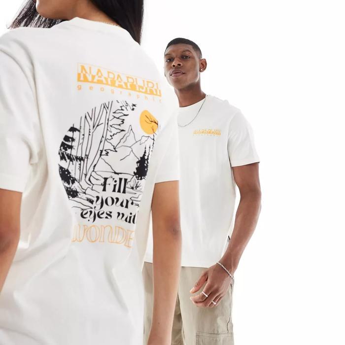 Napapijri Nuhi T-Shirt White Whisper Original