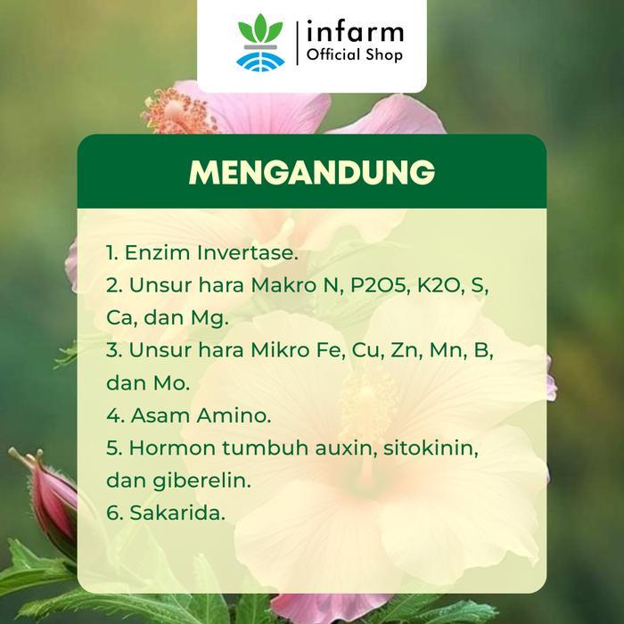 INFARM - Pupuk Infarm Organik Cair Bunga Nutrisi Anti Rontok Bunga Pupuk Bunga Angreek Pupuk Pelebat