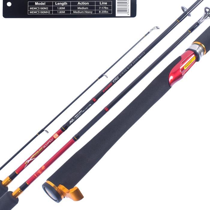 Joran Maguro Extreme Mamba Cs Ring Fuji 7-17 8-20Lbs 180Cm Spinning Galatama ~ Indonesia Memancing