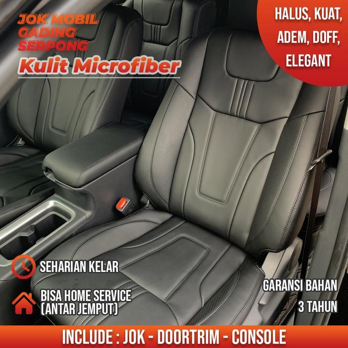 Jok Paten Mobil Pajero Sport Kulit Microfiber Vision Levante
