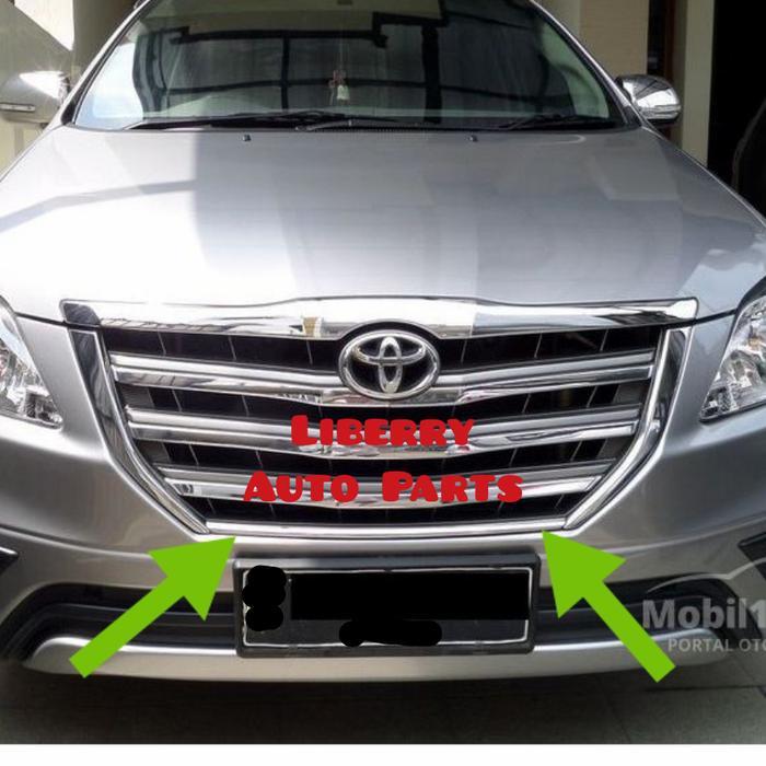 New Lis / List / Grill Crome Depan Bawah Innova 2014-2015 Original Terlaris