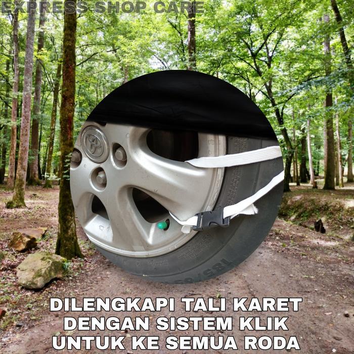 Gercep Sarung Mobil Avanza List Merah Body Cover Penutup Xenia Lama Premium Terlaris