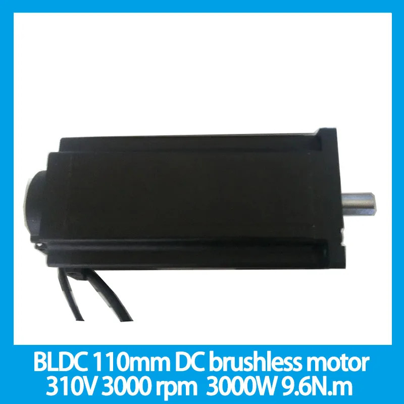 Bldc 110Mm Dc Brushless Motor 3000W 9.6N.M 310V Dc Motor 3000 Rpm Dc Motor