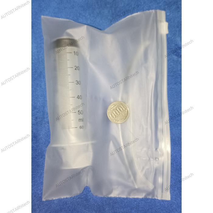 SPUIT SUNTIKAN 60ml + SELANG SILIKON BESAR KECIL FOOD GRADE