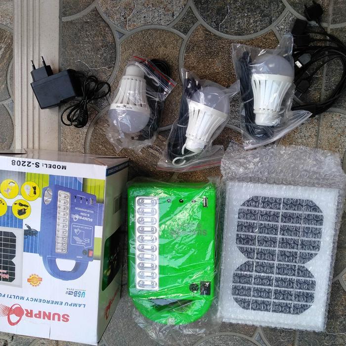 Lampu Led Solar Panel Terbaru !!!