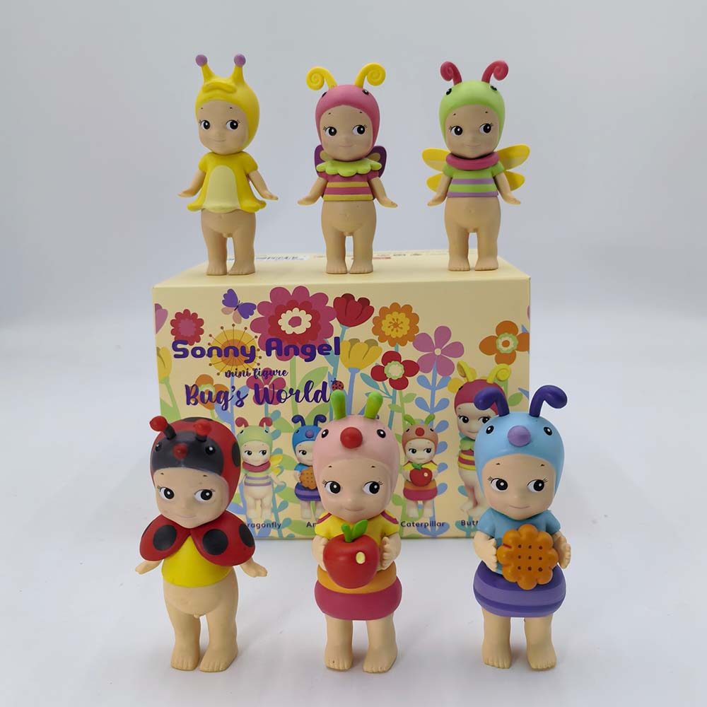Sonny Angel Blind Box Bug's World Series Mini Anime Figures Ornaments Dolls Fans Children Christmas