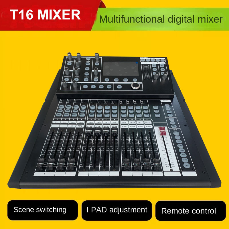. 16/20 Channel Professioanal Digital Mixer Dj Controller Mixer Audio -