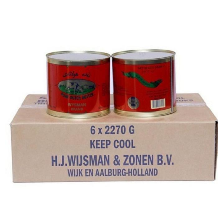 wijsman butter 2270gr wisman 2kg
