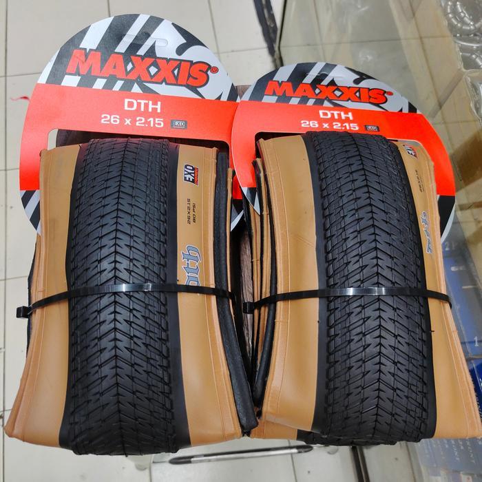 Ban Luar Maxxis Dth 26 X 2.15 2.30 Maxxis Dth Tanwall Kevlar 26 X 215 230 Harga Satuan Kemasan Baru