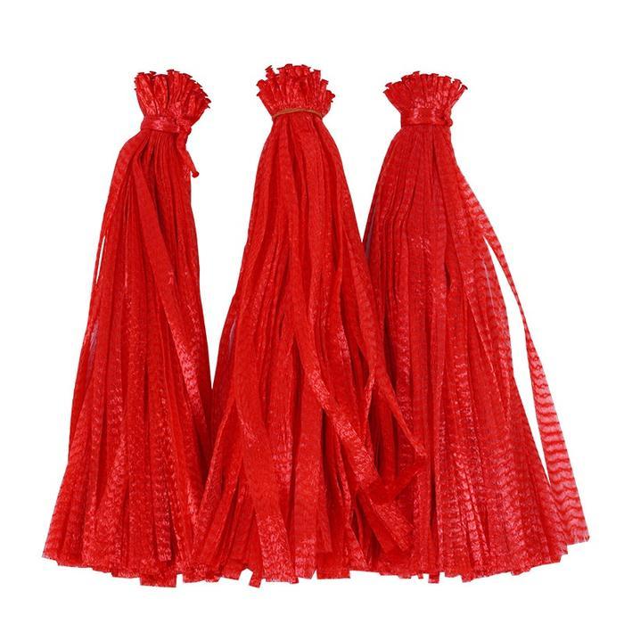 Ready 100Pcs Jaring Buah Sayur Jaring Buah Roll Kecil Jaring Buah Hanger Jaring Polynet Buah