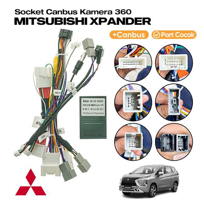 Kabel Socket CANBUS Mitsubishi Xpander Facelift 20212025 Kamera 360 Bawaan Mobil