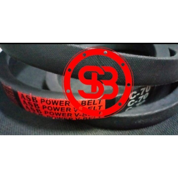 Van Fan Belt VanBelt Tali Ban Kipas Vbelt ASB C70 C 70 C-70