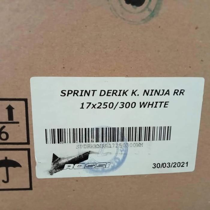 VLEG VROSSI DERIK NINJA RR, R,SS VLEG PALANG NINJA RR - Putih