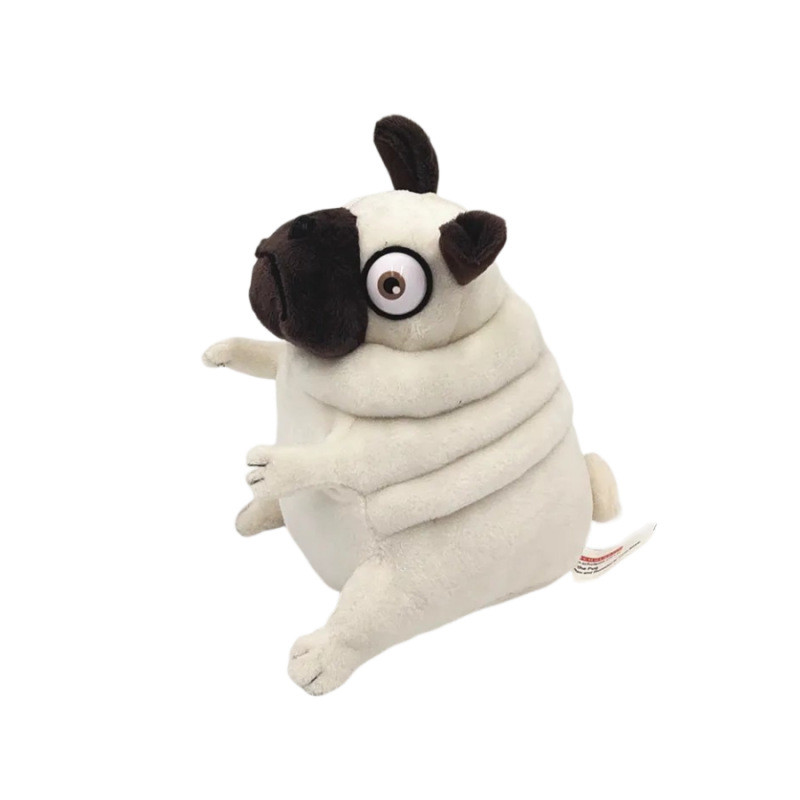 kawaii Plush Toys 15CM Dog The Elf Fat Pug Sitting Pug Dogs Toy Stuffed Dolls For Kids Children