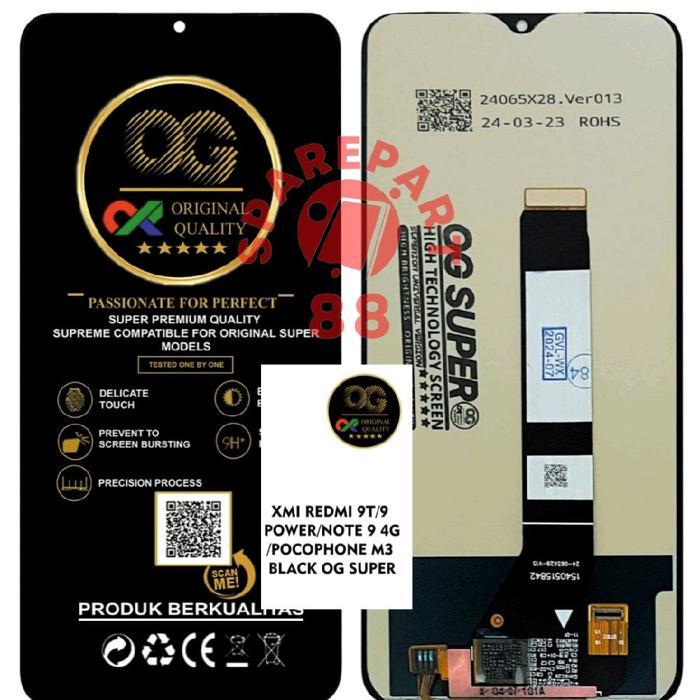 LCD POCO M3 LCD TOUCHSCREEN XIAOMI POCO M3/REDMI 9T ORIGINAL *