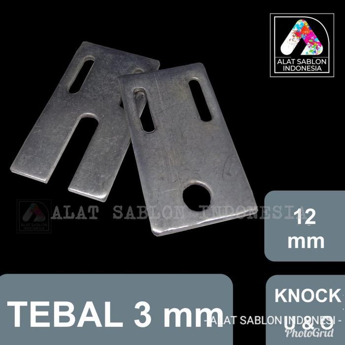 "New" KNOCK THAILAND U&O 12MM STOPER REGISTER ALAT SABLON