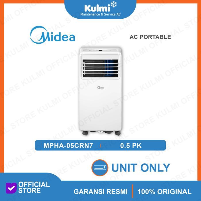 AC Midea AC Portable 1/2 PK MPHA-05 CRN7 Multiple Function AC - 0.5PK