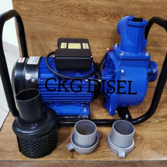 Pompa Air Alkon 3 Inch Listrik Nishikawa NEP - 30 Electric Water Pump