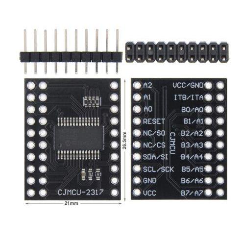 Mcp2317 I2C Bidirectional 16 Bit Io Expander Module Iic Restock