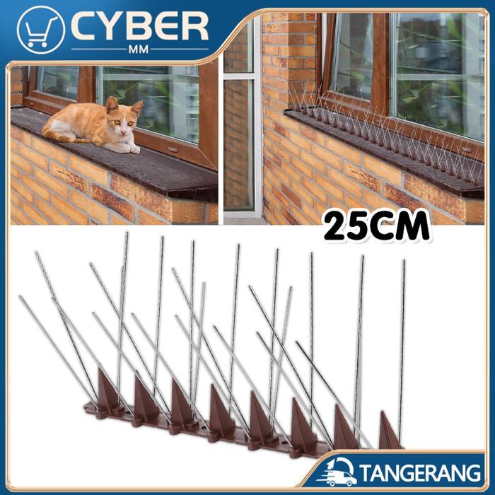 Gaya Baru Bird Spikes Multifungsi Anti Kucing Alat Duri Pengusir Kucing Anti Burung Kombinasi Duri