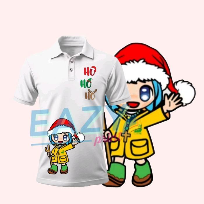 BAJU KERAH NATAL LUCE SANTA YUBELIUM 2025 SERAGAM YUBILEUM ACARA ZIARAH PEZIARAH PENGHARAPAN KATOLIK