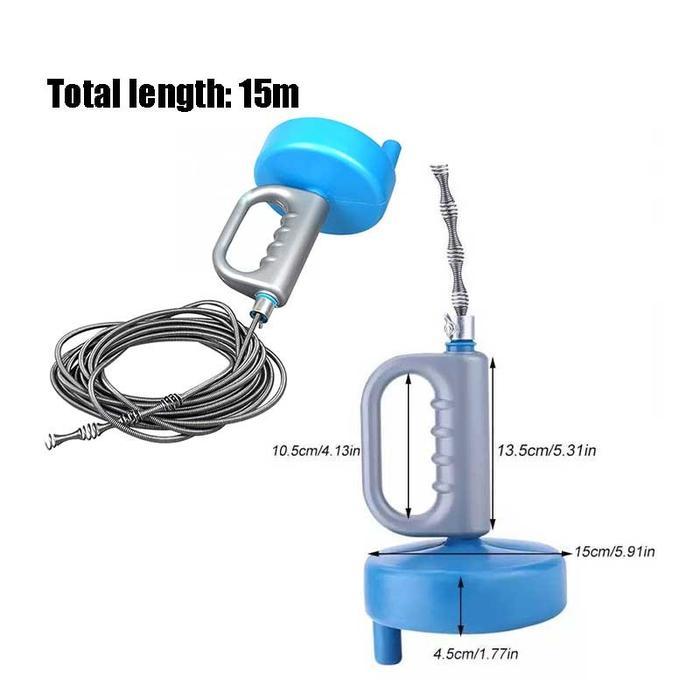 15m Pembersih Pipa Tersbumbat Mampet Pipe Cleaner Anti Mampet