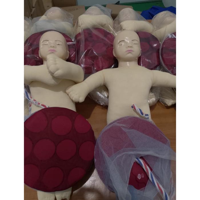 PROMO Peraga Manekin Phantom Bayi Placenta Kain (Kepala Bayi Silicon) Manikin BISA GRAB