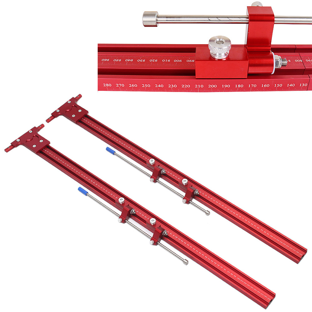 . Track Saw Parallel Guide System For Track Saw Rail Repeatable Cuts -