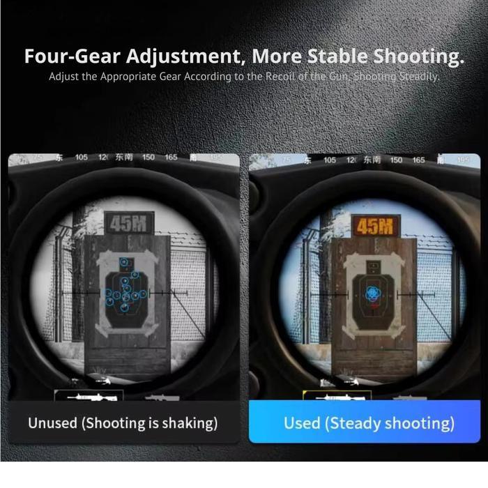 MEMO AK-02 Automatic Firing Trigger L1 R1 Tembak Otomatis 50mAh Battery FF CODM AK02 L1R1 game