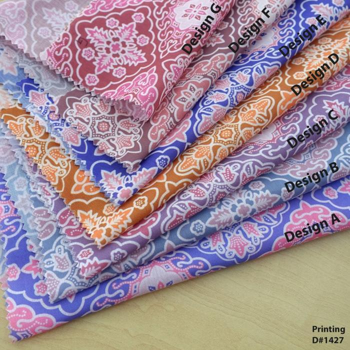 Kain Katun / Kain Katun CVC Motif D-1427 (per 1 meter)