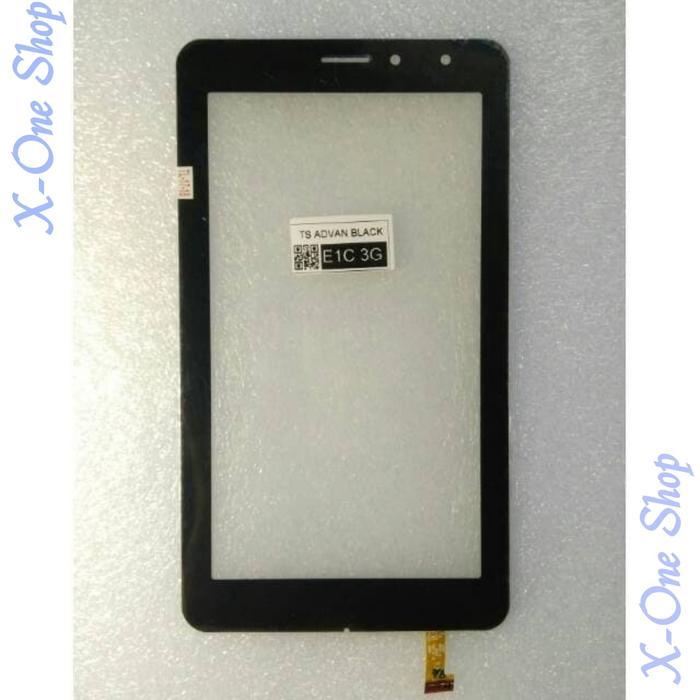 Touchscreen Layar Sentuh Ts Tablet Advan E1C 3G X7+ X7Plus Original