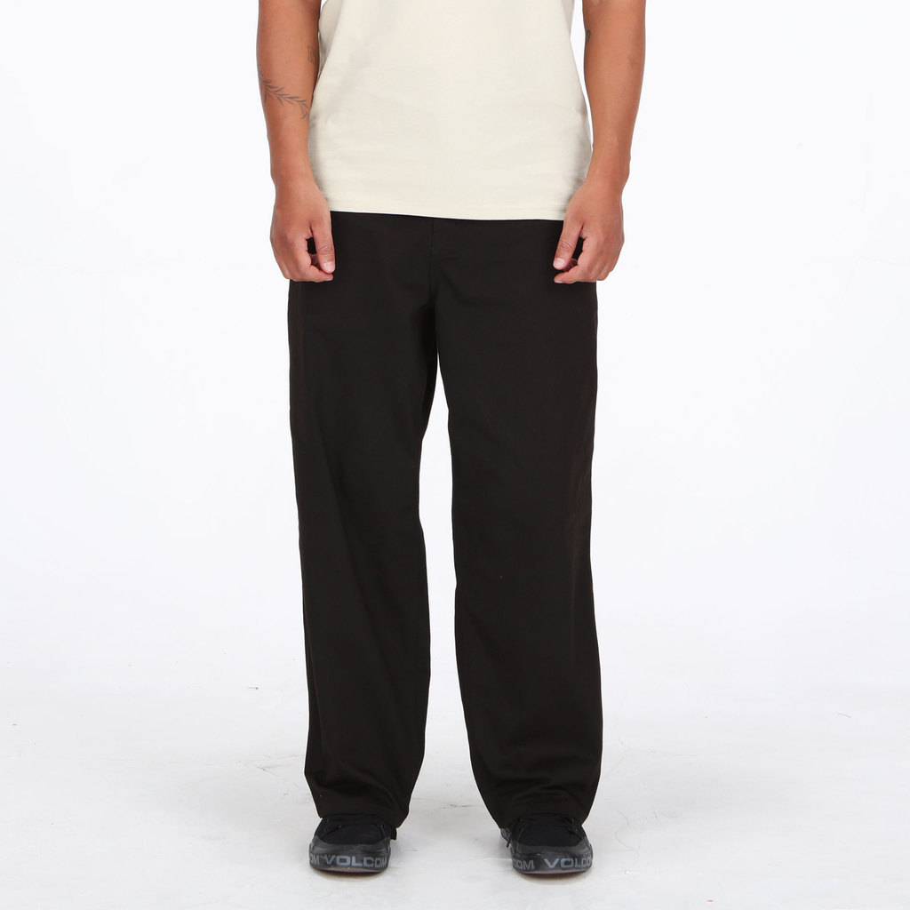 VOLCOM - MLP BILLOW TWILL PANTS BLACK