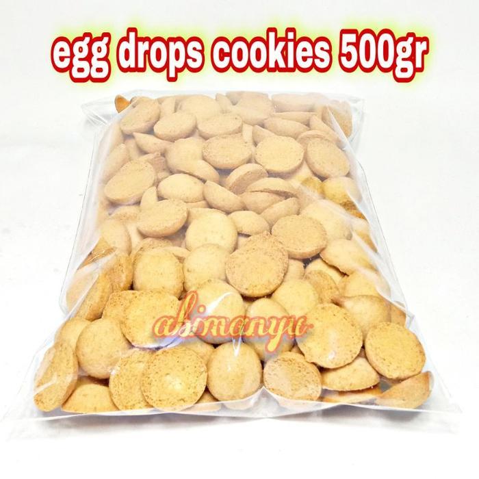 MONDE EGG DROPS 500GR - egg ball cookies kiloan