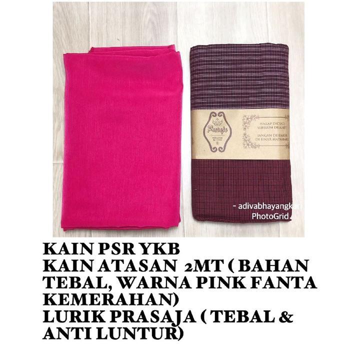 ADIVA-- SET KAIN/LURIK/JILBAB/PIN PSR YAYASAN KEMALA BHAYANGKARI LENGKAP