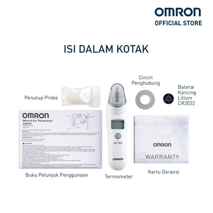 OMRON TH-839S THERMOMETER TELINGA DIGITAL INFRARED